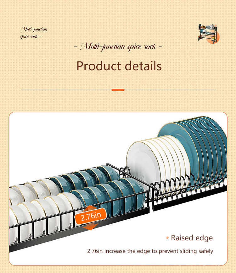 Kitchen Adjustable Modular Dish Rack